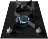 HG8320BGB1 2 Burner Gas Hob 33cm Black Glass 538.60.763