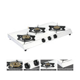 Magistic Three Burner Stainless Steel Gas Stove Manual Ignition