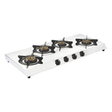 Magistic Four Burner Stainless Steel Gas Stove Manual Ignition