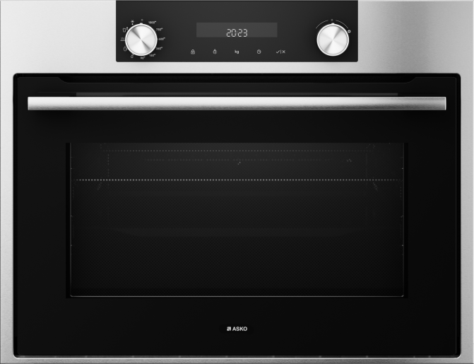 OM8437S Built-In Solo Microwave Oven Stainless Steel 535.30.210