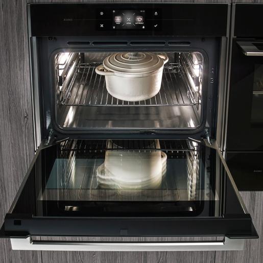 OCS8678G Built-In Combi Steam Oven Pearl Black 538.60.030