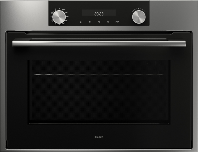OM8437S Built-In Solo Microwave Oven Stainless Steel 535.30.210