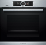 Series 8 Built-in oven with added steam function Stainless steel HRG6769S6