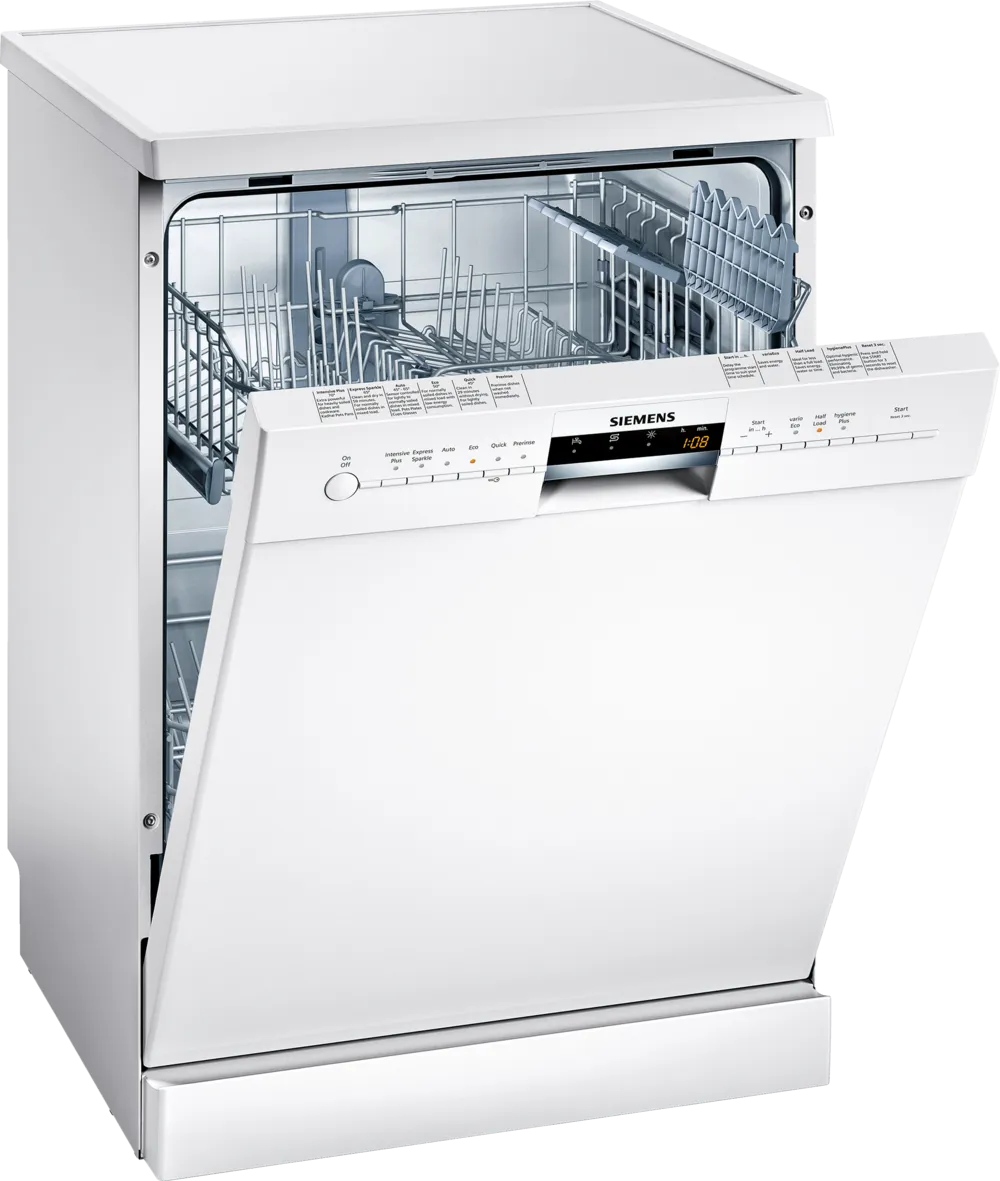 IQ500 13 Place Settings  Free-Standing Dishwasher 60 cm White SN256W01GI