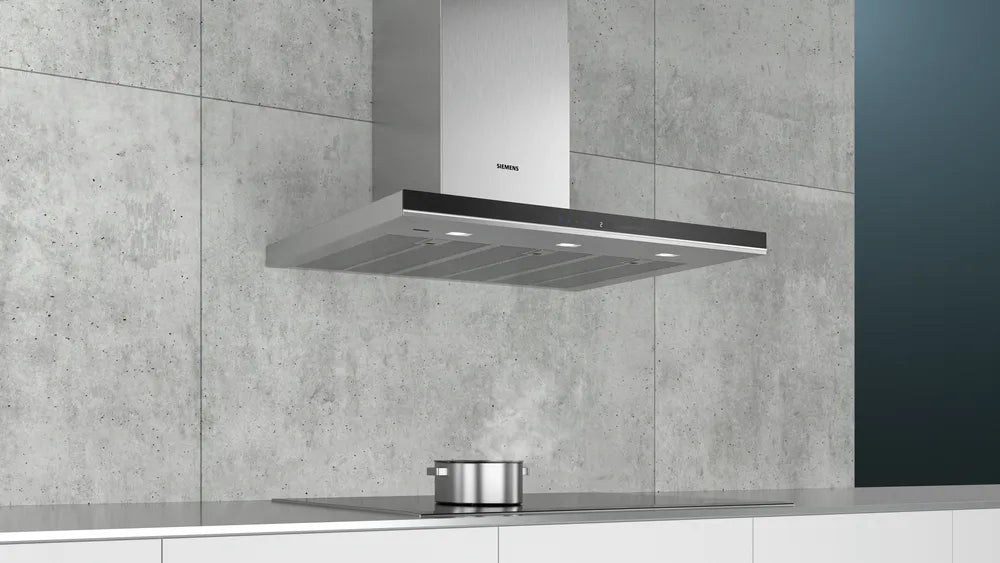 iQ700 wall-mounted cooker hood 90 cm Stainless steel LC91BUV50I ( Home Connect )