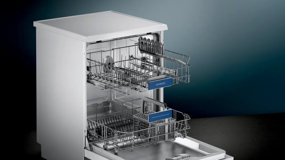 IQ500 13 Place Settings  Free-Standing Dishwasher 60 cm White SN256W01GI