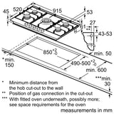 Free Standing Dishwasher iQ500 Series with 13 Place Settings SN25IW00TI