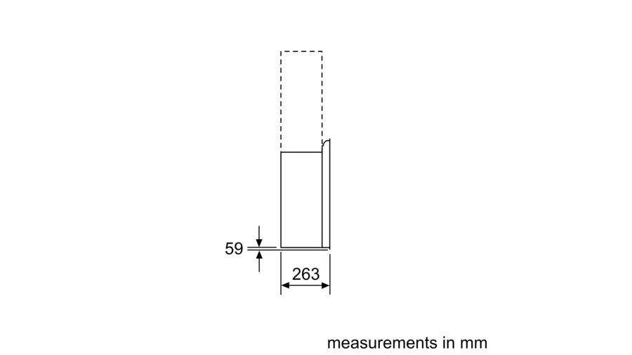 Series 8, wall-mounted cooker hood, 90 cm, clear glass black printed DWF97RV60I (Home Connect)