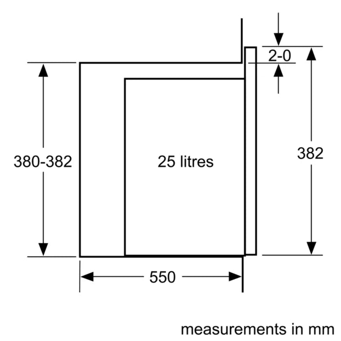 Built-In Microwave IQ300 Series BE550LMR0I