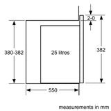 Built-In Microwave IQ300 Series BE550LMR0I