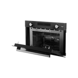MW 34 G6F B Built-in Microwave Oven – 34L, Convection + Grill + Microwave Combo, Touch & Pop-up Knob, Black Glass Finish