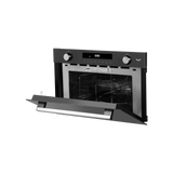 MW 34 G6F B Built-in Microwave Oven – 34L, Convection + Grill + Microwave Combo, Touch & Pop-up Knob, Black Glass Finish
