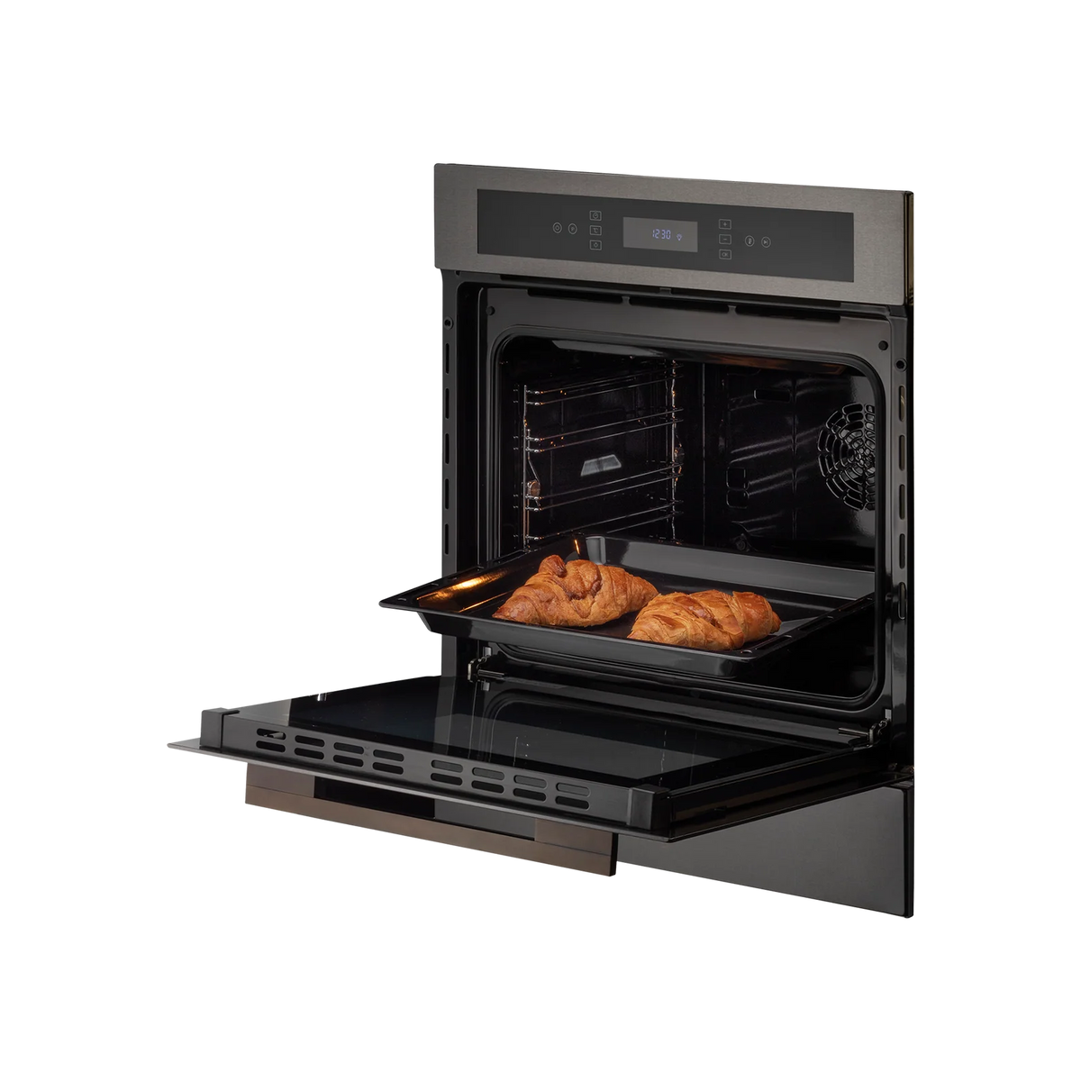 MZ OV6 TN - Built-in Oven with Black Glass and Child Safety Lock