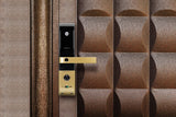 YDM 4109- A Series, Biometric Smart Lock, Gold