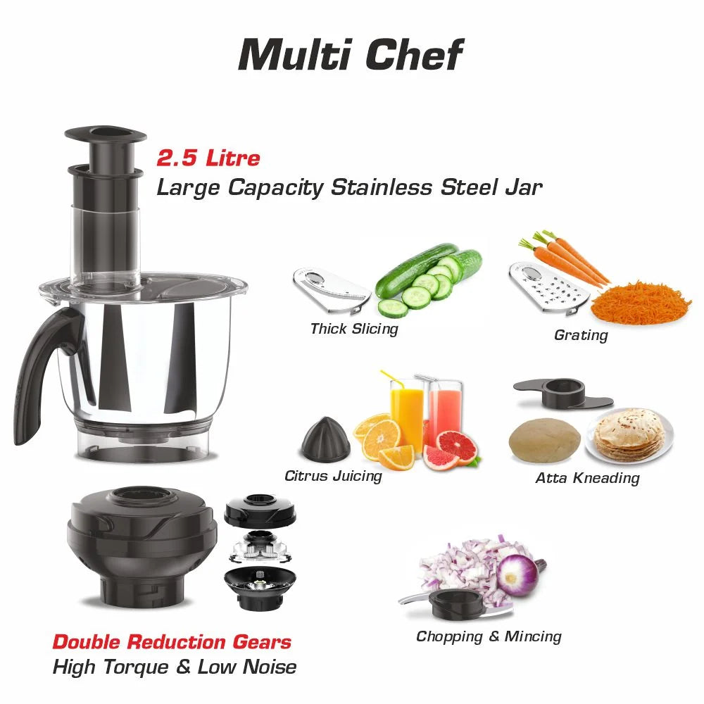VSTAR ADC BLU 750W MIXER GRINDER