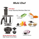 VSTAR ADC BLU 750W MIXER GRINDER