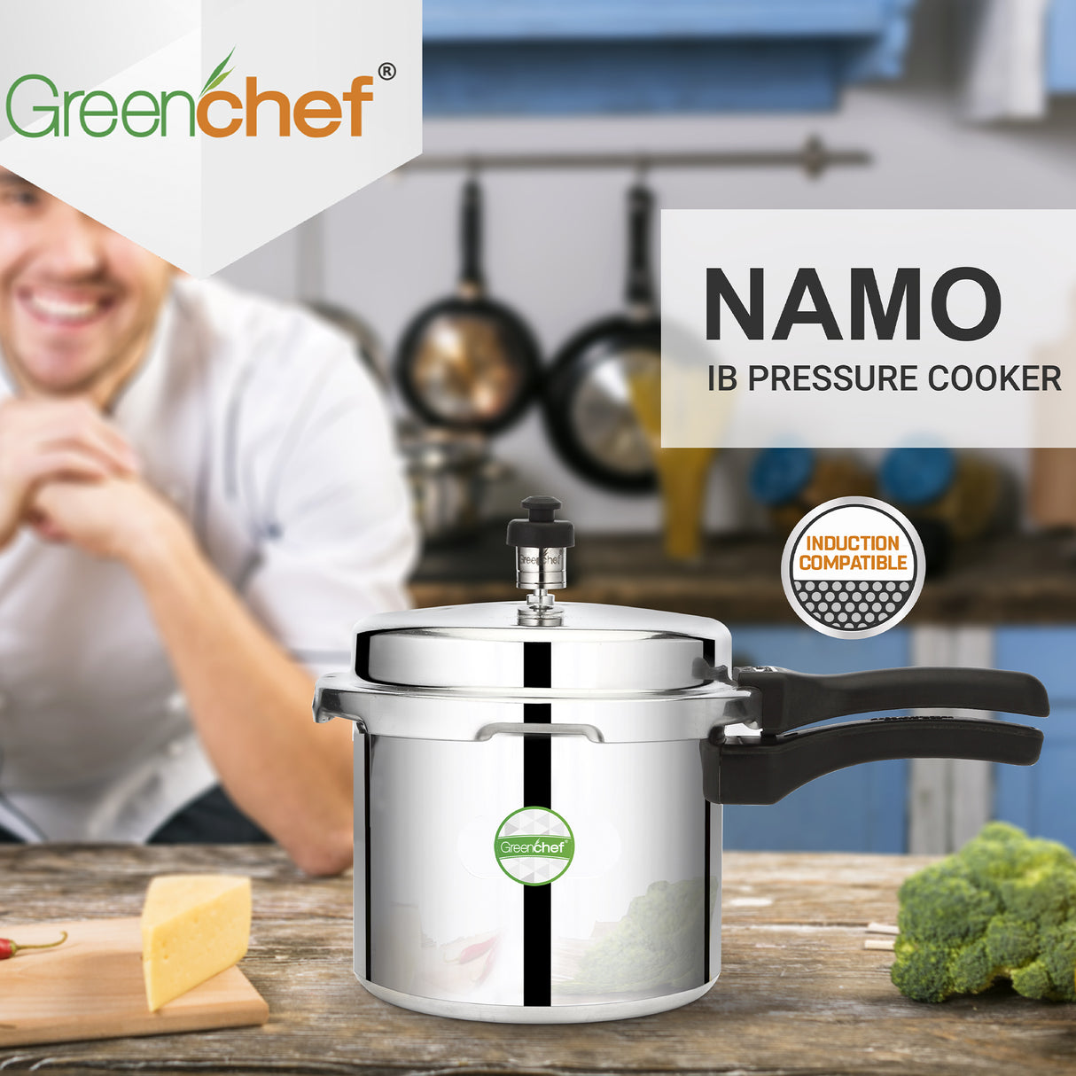 Greenchef Namo Induction base Cooker 5lts 5004