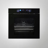 OV 81 ATMN 81L Built-in Electric Oven with Air Fry Mode, Wi-Fi Control, True Convection & Smart TFT Touch Panel – Premium Black Glass
