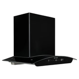 Hood Miami IN HC SC FL BK 60 cm Wall Mounted Filterless Auto-Clean Chimney with Touch & Gesture Control, 1200 m³/hr Suction – 330.0690.896