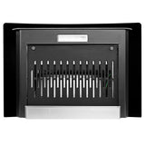 Hood Miami IN HC SC FL BK 60 cm Wall Mounted Filterless Auto-Clean Chimney with Touch & Gesture Control, 1200 m³/hr Suction – 330.0690.896
