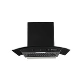 Hood Zest IN HC SC FL BK 90 cm Wall Mounted Filterless Auto-Clean Chimney with Touch & Gesture Control, 1200 m³/hr Suction – 320.0690.895