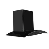 Hood Zest IN HC SC FL BK 75 cm Wall Mounted Filterless Auto-Clean Chimney with Touch & Gesture Control, 1200 m³/hr Suction – 325.0698.599