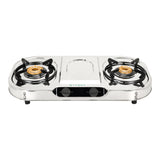 COOKTOP CRYSTAL 3BB SS