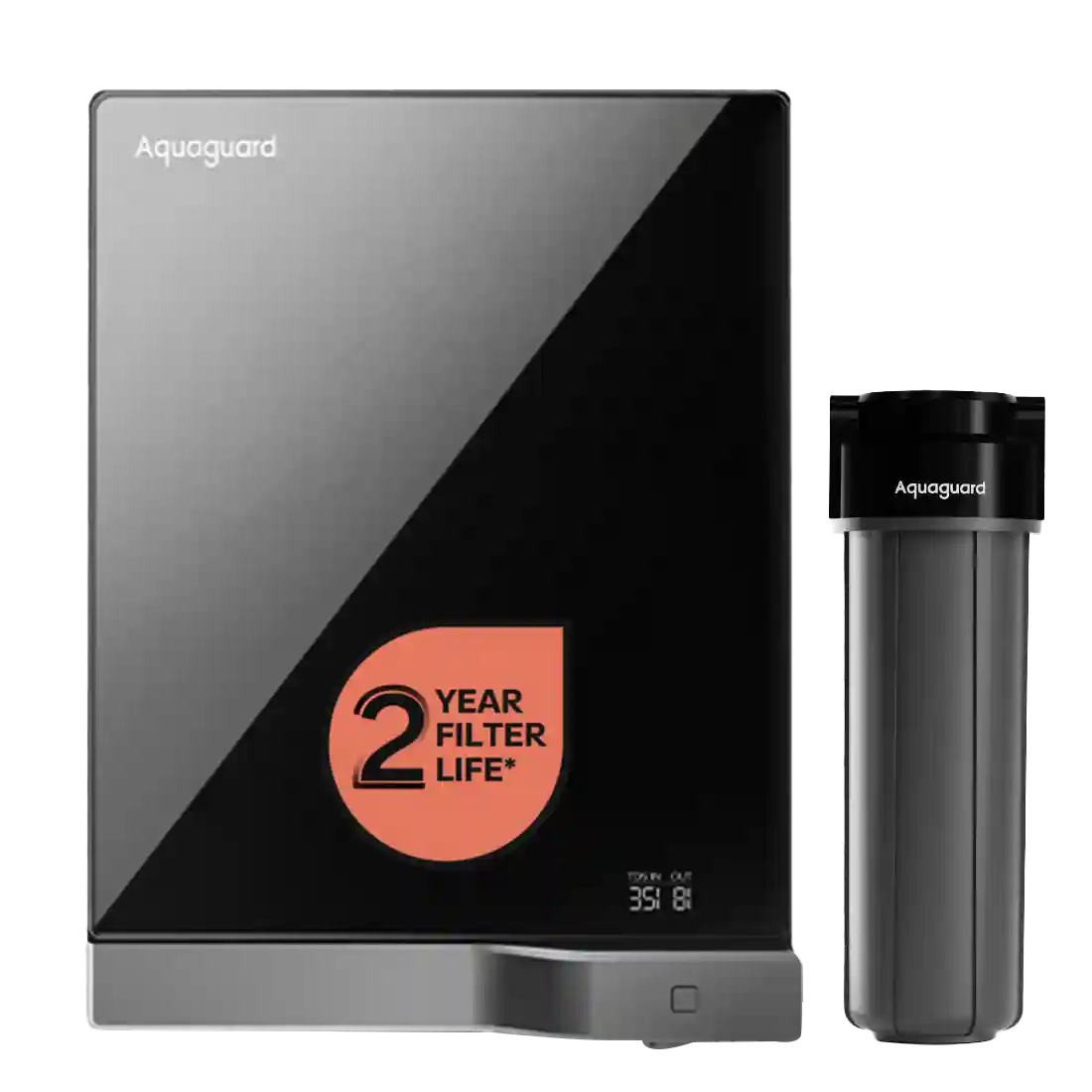 Slimtech RO+UV 2X Water Purifier | 2 Year Filter Life | With Mega Sediment Filter