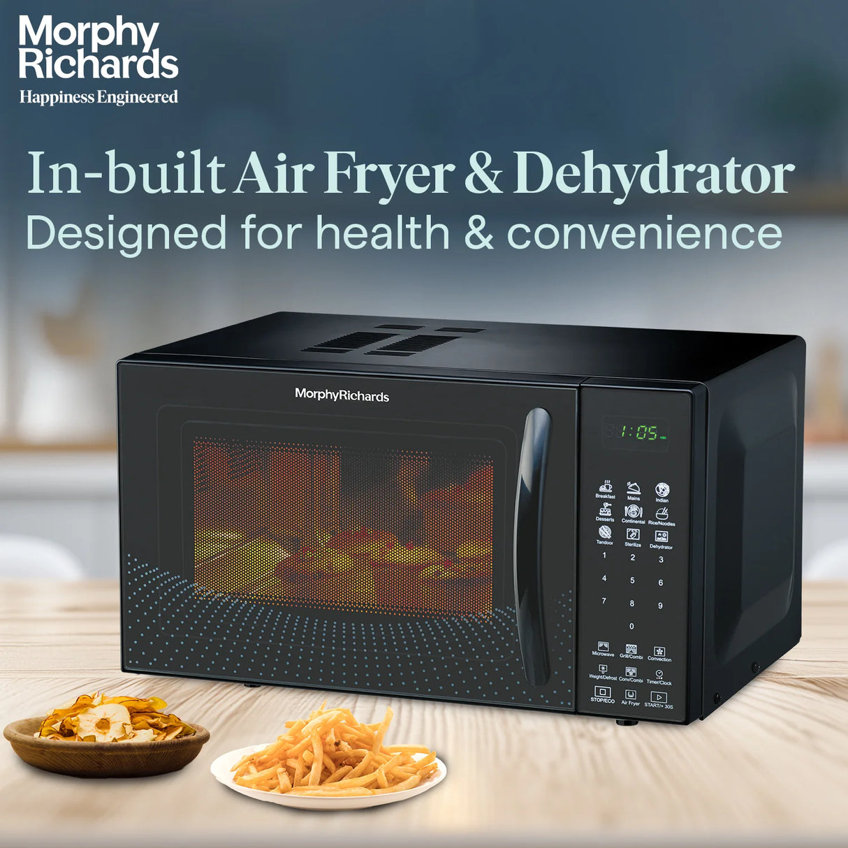 Air 23CGAD 23L Microwave Oven with in built Air fryer