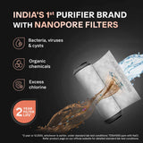 Aspire Designo 2X UTC UV + UF Water Purifier | 2 Year Filter Life | With Mega Sediment Filter