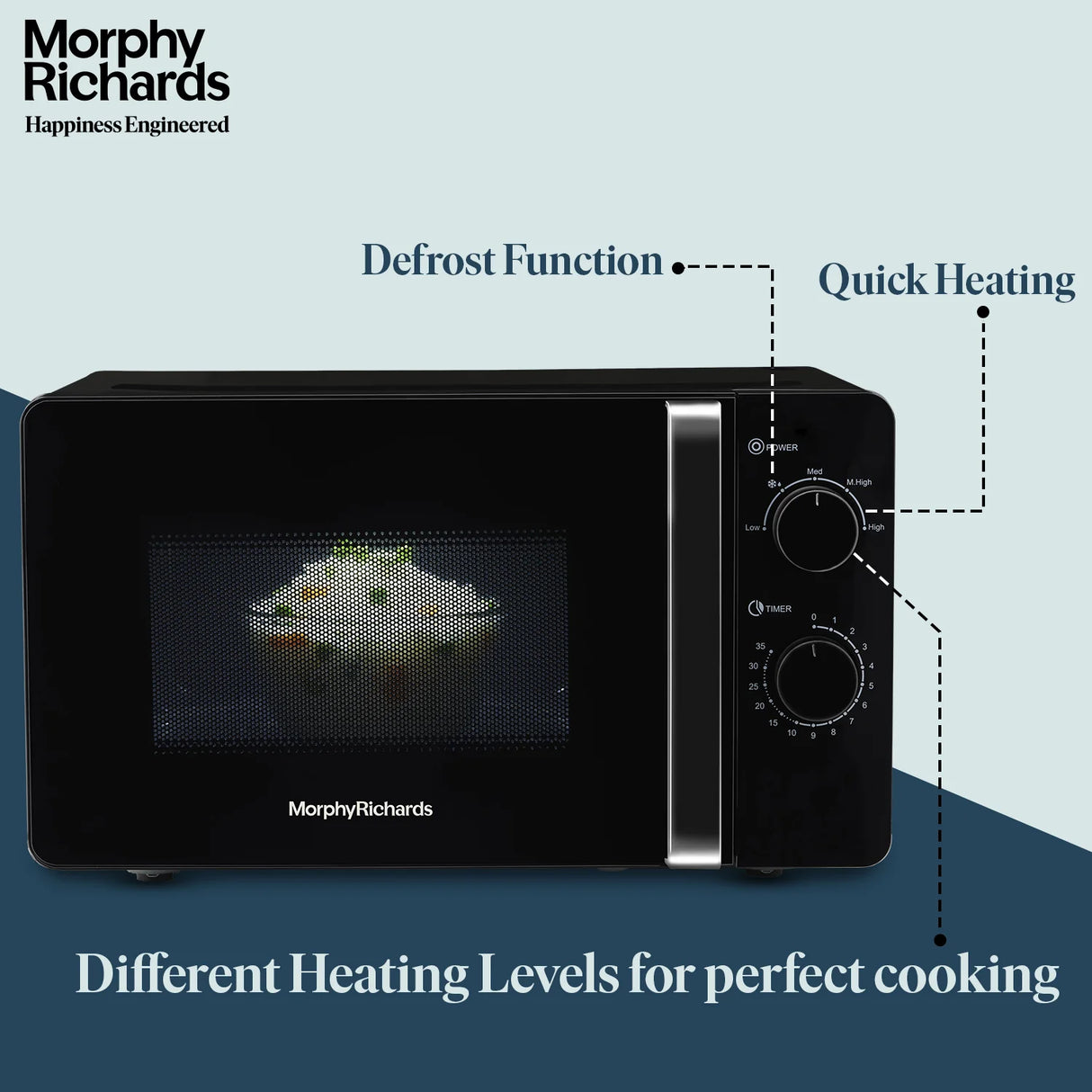 20 MWS Black 20L Microwave Oven (790024)