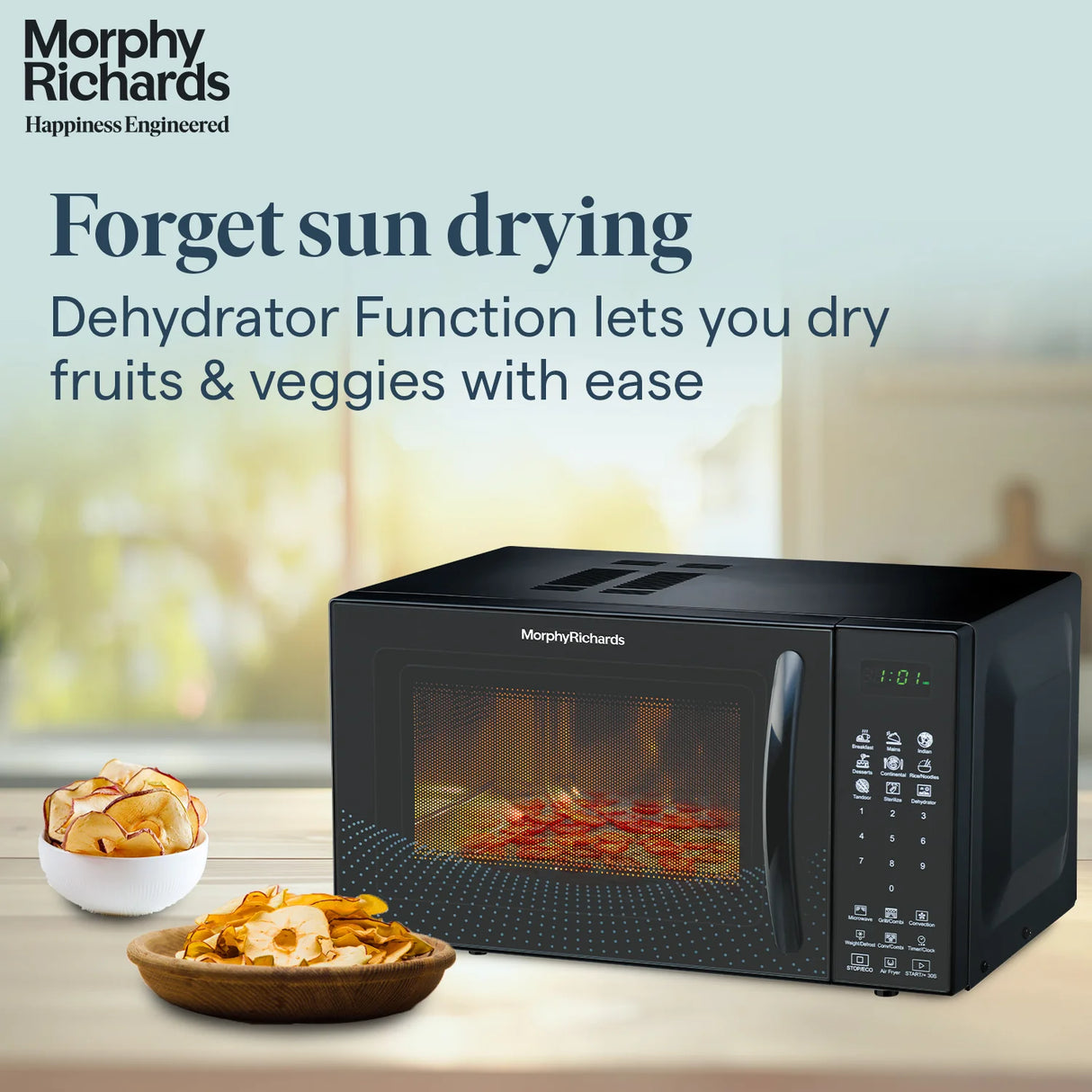 Air 23CGAD 23L Microwave Oven with in built Air fryer