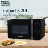 20 MWS Black 20L Microwave Oven (790024)