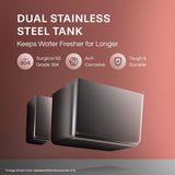 Blaze Slim Hot & Ambient RO+UV+Active Copper Tech Stainless Steel Tank Water Purifier