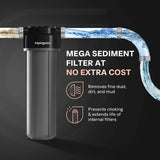 Aspire Designo 2X UTC UV + UF Water Purifier | 2 Year Filter Life | With Mega Sediment Filter