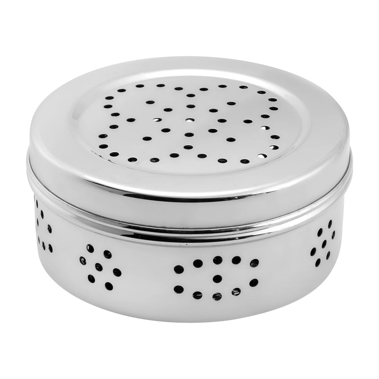 Sprouts Maker Box Stainless Steel - Set of 3 (400 ml + 550 ml + 800ml), Coriander Storage Container for Fridge with Air Ventilation, Sturdy & Durable, Herbs Container, Puri Dabba