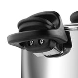 Stainless Steel Pasta Pot and Rice Cooker with Strainer Lid - 4 Litre