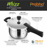 Triply Whizz Pressure Cooker – 6L