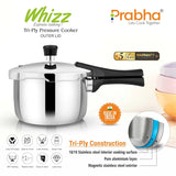 Triply Whizz Pressure Cooker – 6L