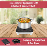 IB Apple Handi With Steel Lid 2 Pcs (1.1L + 1.5L)
