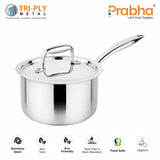Prima Triply Saucepan With Lid – 2L, 18cm