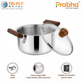 Prochef Casserole With Glass Lid – 3.2L, 20cm