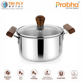 Prochef Casserole With Glass Lid – 3.2L, 20cm