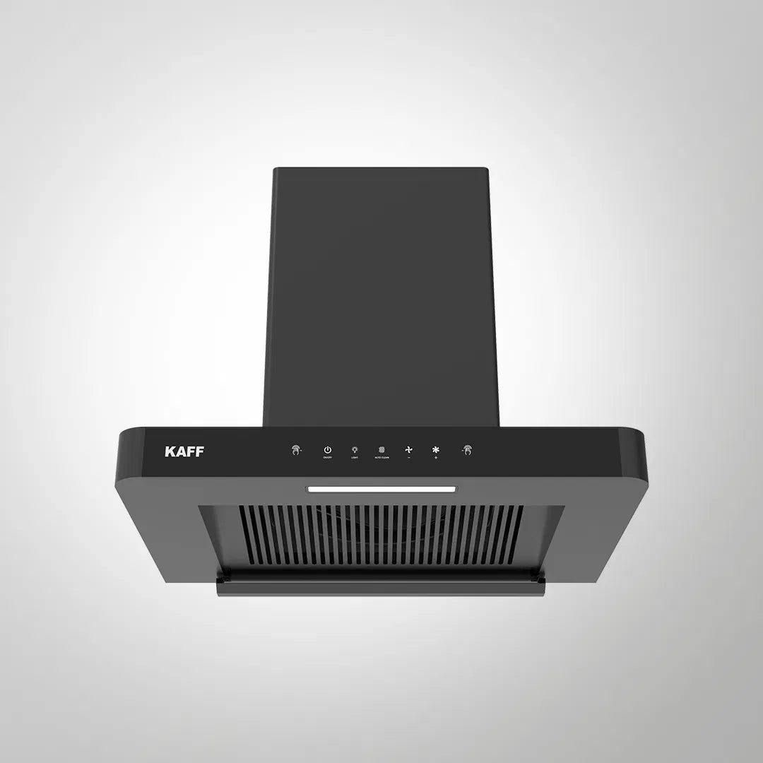 R-PRO DHC 75 cm Wall Mounted Chimney with Smart Auto Clean Technology, 1180 m³/h Airflow, Touch and Gesture Control, Filterless Design, Matt Black Finish