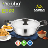 Rio IB Kadhai With Lid – 4L, 26cm
