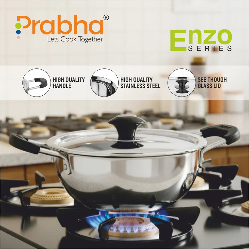 Rio IB Kadhai With Lid – 4L, 26cm