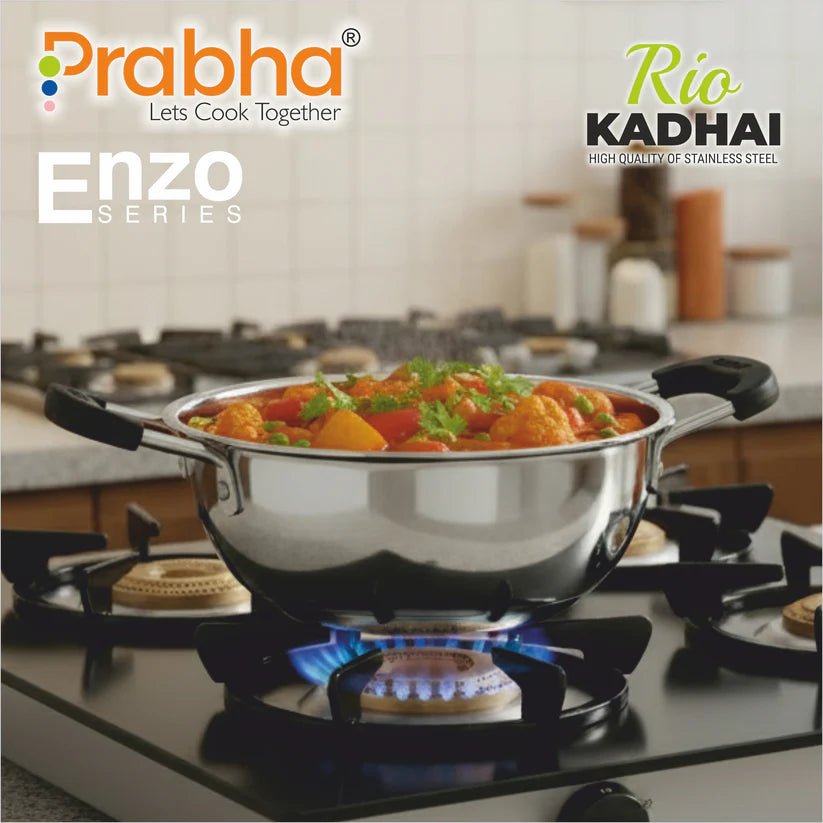 Rio IB Kadhai With Lid – 4L, 26cm