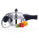 Premier Stainless Steel Induction Bottom Handi Cooker With Glass Lid 3 Ltr