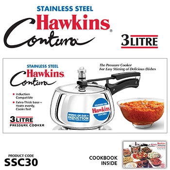 Stainless Steel Contura 3 Litre (SSC30)