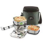 Square Leak Proof Lunch Box 750ml ( 3 Tier )